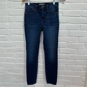Madewell Roadtripper Orson Wash Dark High Rise Size 26